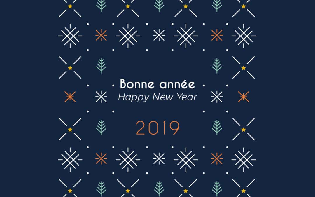 Les équipes de TLV vous souhaitent une très bonne année 2019 !