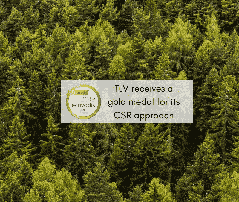 TLV wins a gold medal for its CSR policy!