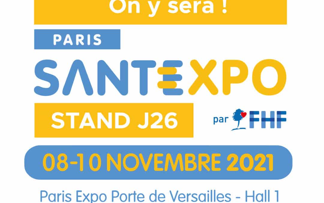 Retrouvez-nous au salon SANTEXPO !